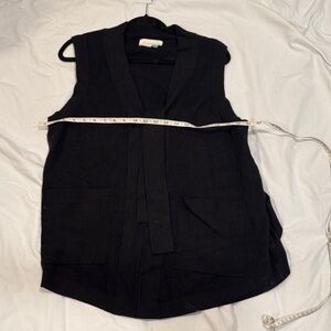 Anthropologie Thick Knit Sleeveless Tunic